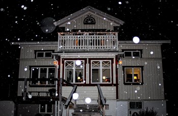 Martin och Carolas hus i Mollösund.